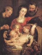 Peter Paul Rubens, Holy Family with St.Elizabeth